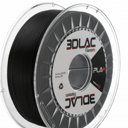 3DLAC PROFESSIONAL LINE filament PLA870/PLA+ Sort, 1,75 mm - 1000 gr.