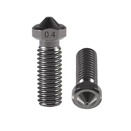 Hærdet stål Nozzle Volcano E3D V6 M6 - 0,2 mm
