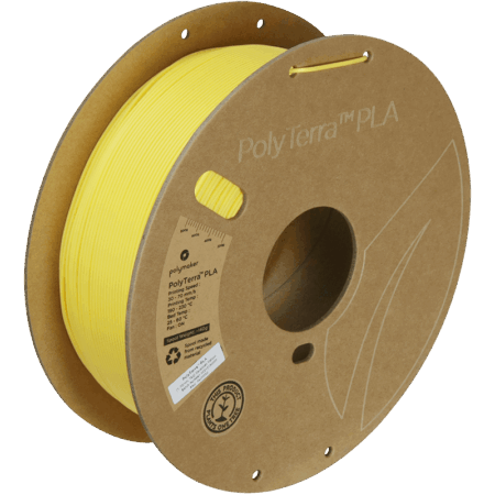 PolyMaker PolyTerra PLA Savannah Gul - 1,75 mm / 1000 gr.