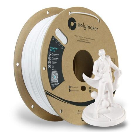 Polymaker PolyTerra Marmor PLA Hvid - 1,75 mm / 1000 gr.