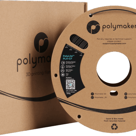 Polymaker PolyLite PLA-CF Sort - 1,75 mm / 1000 gr.