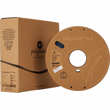 PolyMaker PolyTerra PLA Army Blå - 1,75 mm / 1000 gr.