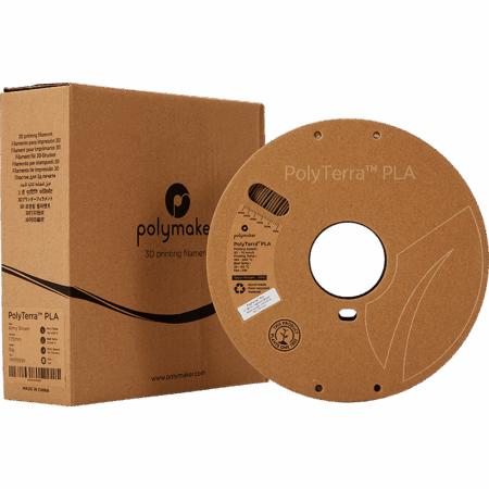 PolyMaker PolyTerra PLA Army Brun - 1,75 mm / 1000 gr.
