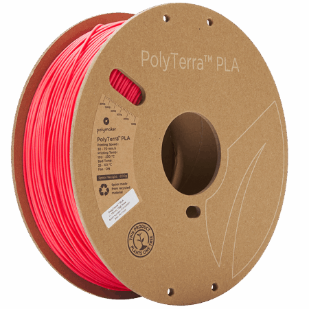 PolyMaker PolyTerra Pastel PLA Rose - 1,75 mm / 1000 gr.