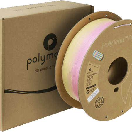 PolyMaker PolyTerra Gradient PLA Pastel Rainbow - 1,75 mm / 1000 gr.