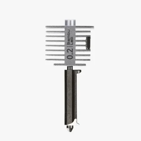 Bambu Lab A1 Hotend med rustfri stål dyse 0,2 mm
