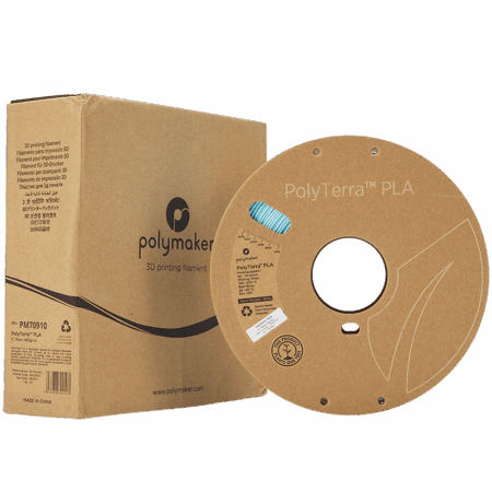 Polymaker PolyTerra PLA Pastel Is Blå - 1,75 mm / 1000 gr.