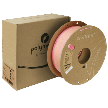 Polymaker PolyTerra Dual Gradient Forår (Pink & Ferken) - 1,75 mm / 1000 gr.