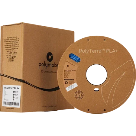 Polymaker PolyTerra PLA+ Blå - 1,75 mm / 1000 gr.