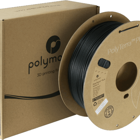 Polymaker PolyTerra PLA Edition R - Sort - 1,75 mm / 1000 gr.