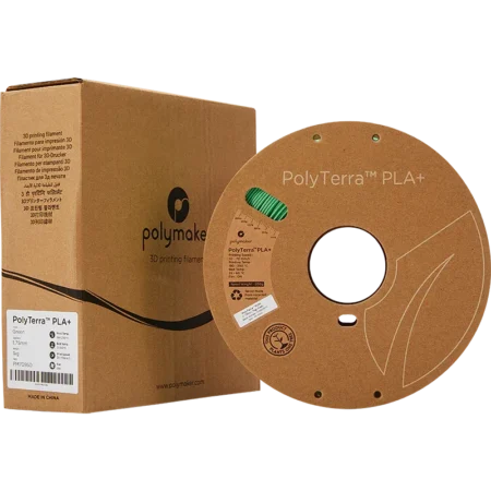 Polymaker PolyTerra PLA+ Grøn - 1,75 mm / 1000 gr.