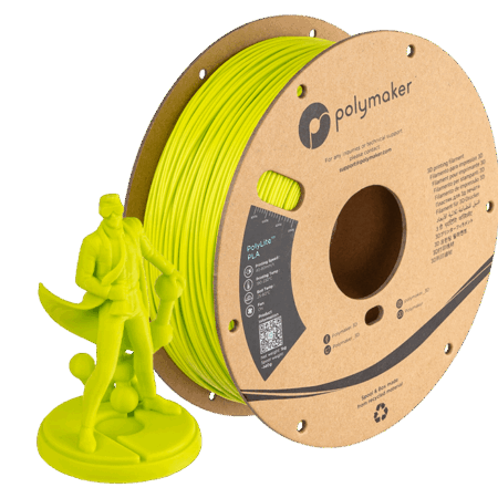 Polymaker PolyTerra PLA Lime Grøn - 1,75 mm / 1000 gr.