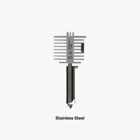 Bambu Lab A1 Hotend med rustfri stål dyse 0,4 mm