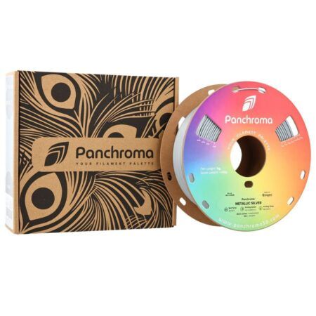 Panchroma PLA Filament Metallisk Sølv 1,75 mm / 1000 gr.