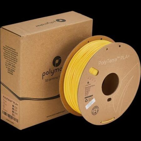 Polymaker PolyTerra PLA+ Gul - 1,75 mm / 1000 gr.