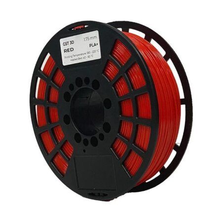 GST PLA+ Rød 1,75mm / 1000 gr.