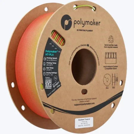 Polymaker HT PLA Gradient Tropical - Højtemperatur PLA 1,75 mm / 1000 gr.