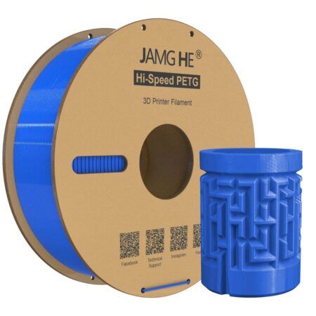 Jamg He High Speed PETG Blå 1.75 mm / 1000 gr.
