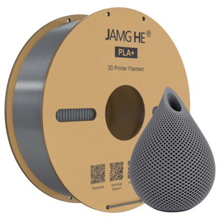 JAMG HE PLA+ Sølv – 1,75 mm, 1 kg