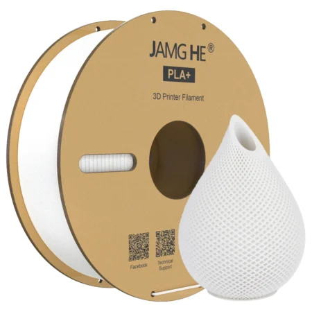 JAMG HE PLA+ Hvid – 1,75 mm, 1 kg