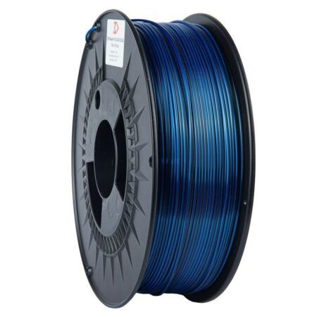 3D Power Silk Dual PLA Blå-Sort  1,75 mm / 1000 gr.