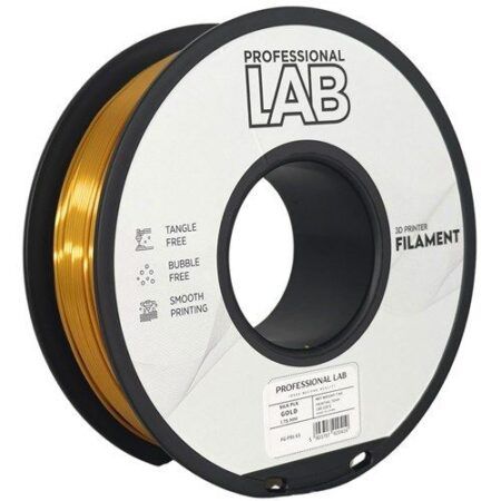 Professional LAB Silk PLA Guld 1,75 mm / 1000 gr.