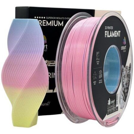 Smart Print Silk PLA Den lyse Regnbue 1,75 mm / 1000 gr.