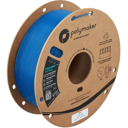 Polymaker HT PLA Blå - Højtemperatur PLA 1,75 mm / 1000 gr.