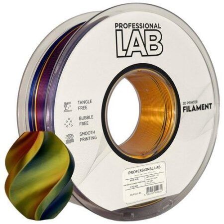 Professional LAB Silk PLA TriColor Solnedgangens Horisont 1,75 mm / 1000 gr.