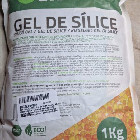 Silica Gel genanvendelige orange giftfri 1 kg