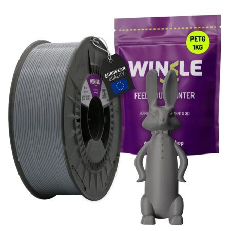 Winkle PETG Askegrå - 1,75 mm / 1000 gr.