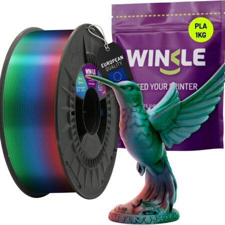 Winkle PLA Silk Tricolor Aurora Borealis - 1,75 mm / 1000 gr.