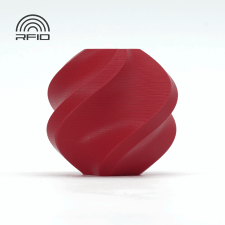 Bambu Lab PLA Matte Mørke Rød (11202 - Refill) 1,75 mm / 1000 gr.