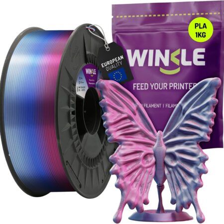 Winkle PLA Silk Tricolor Metamorfose - 1,75 mm / 1000 gr.