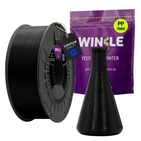 Winkle Polypropylen PP Filament Sort 1,75 mm , 700 g