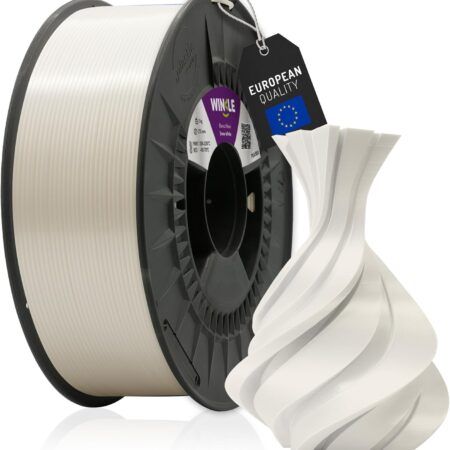 Winkle PLA Silk Sne Hvid - 1,75 mm / 1000 gr.