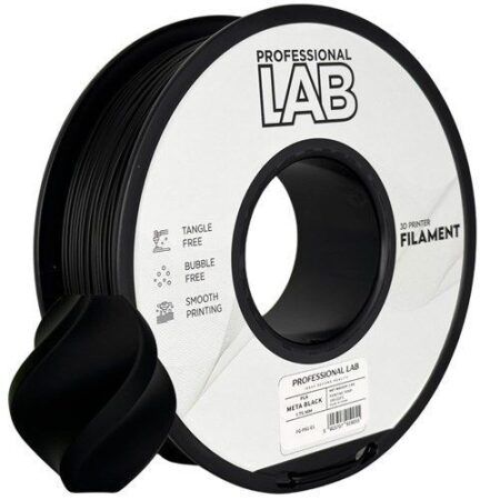 Professional Lab Meta PLA Sort 1,75 mm / 1000 gr.