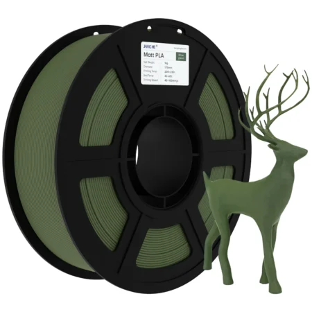 Jamg He PLA Mat Oliven Grøn 1.75 mm / 1000 gr.