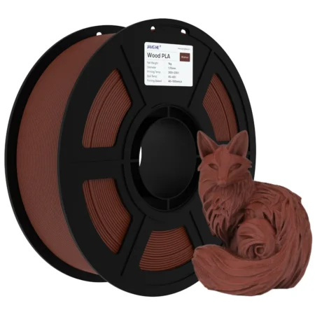 Jamg He PLA Træfilament Valnød 1,75 mm / 1000 gr.