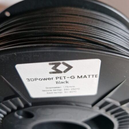 3D Power PETG Mat Sort 1,75 mm / 1000 gr.