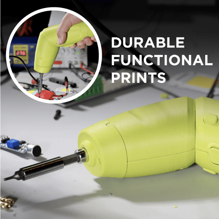 Polymaker HT PLA GF Power Tool Gul (DeWalt) - HT PLA med glasfiber forstærkning 1,75 mm / 1000 gr. - Billede 8