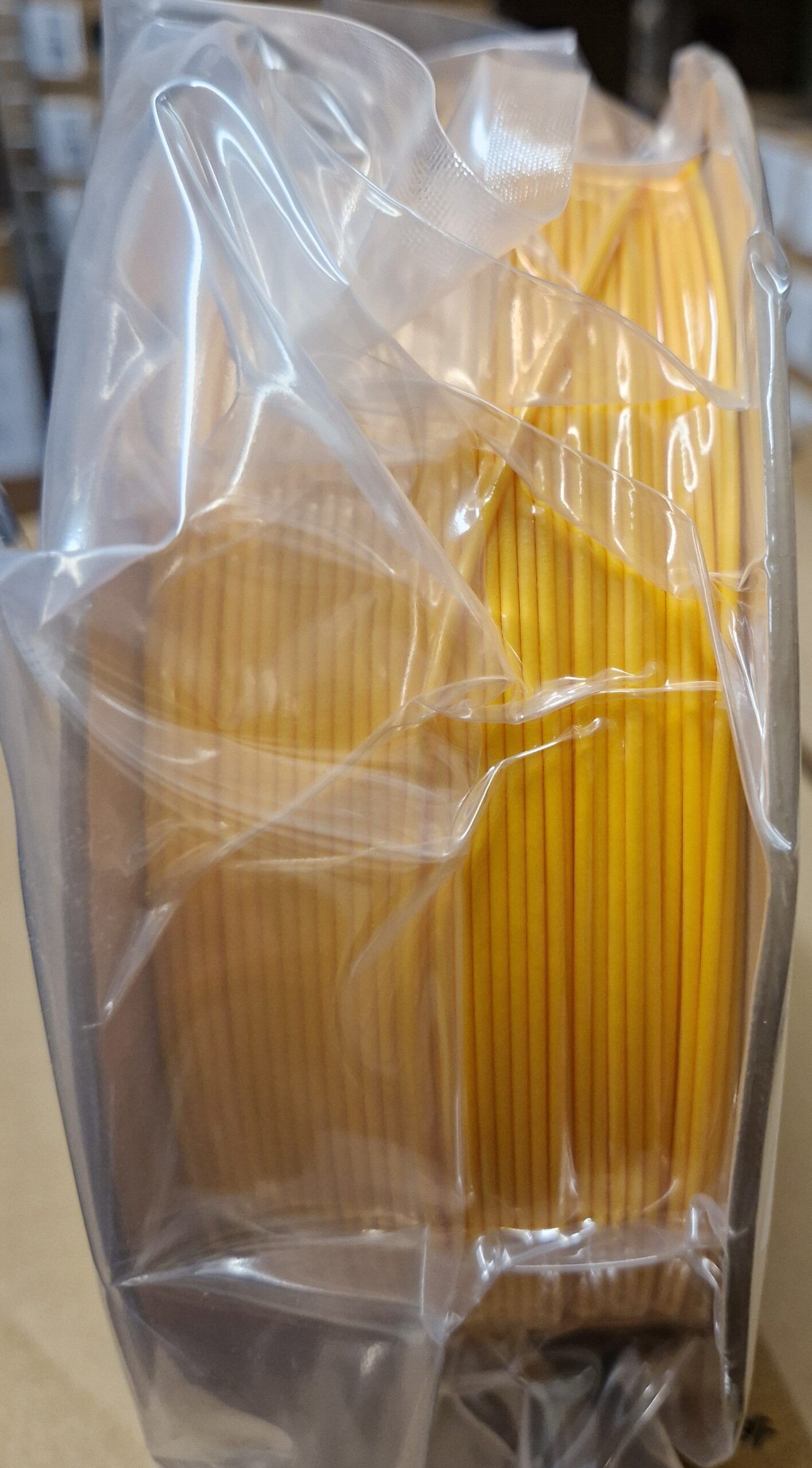 Polymaker HT PLA GF Power Tool Gul (DeWalt) - HT PLA med glasfiber forstærkning 1,75 mm / 1000 gr. - Billede 4