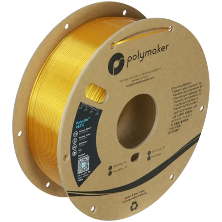 Polymaker PolyLite PETG - Guld - 1,75 mm / 1000 gr.