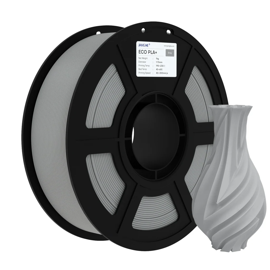 Jamg He ECO PLA+ Grå, 1.75 mm / 1000 gr.