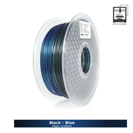 Hello3D Magic PLA Gradient Sort - Blå 1,75 mm / 1000 gr.