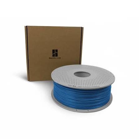 Bambu Lab PLA Matte Marine Blå (11600) 1,75 mm / 1000 gr. MED SPOLE