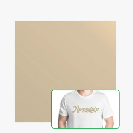 Bambu Lab Mat Varmeoverførsels Vinyl Guld - 10 ark