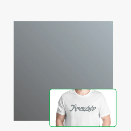 Bambu Lab Mat Varmeoverførsels Vinyl Lys Grå - 10 ark